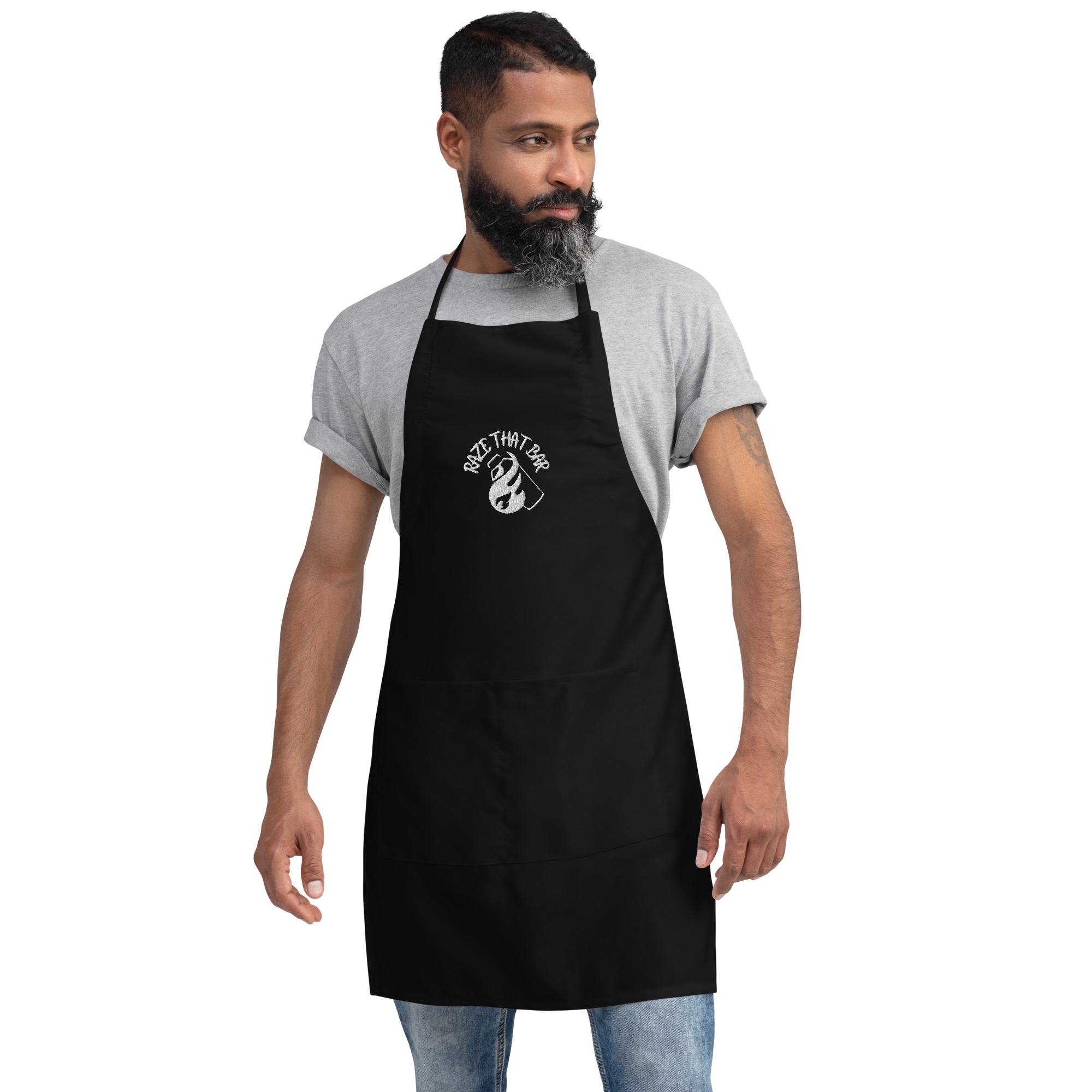 Simple Raze That Bar Apron